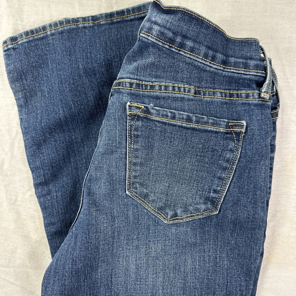 Old Navy Jeans Womens 2 Bootcut Medium Wash‎ Denim Stretch 26x31.5" Mid Rise